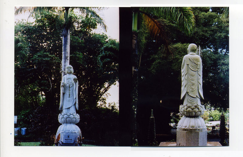 Dyptich Chinese Cementary, Manoa ©2010 Bobby Asato