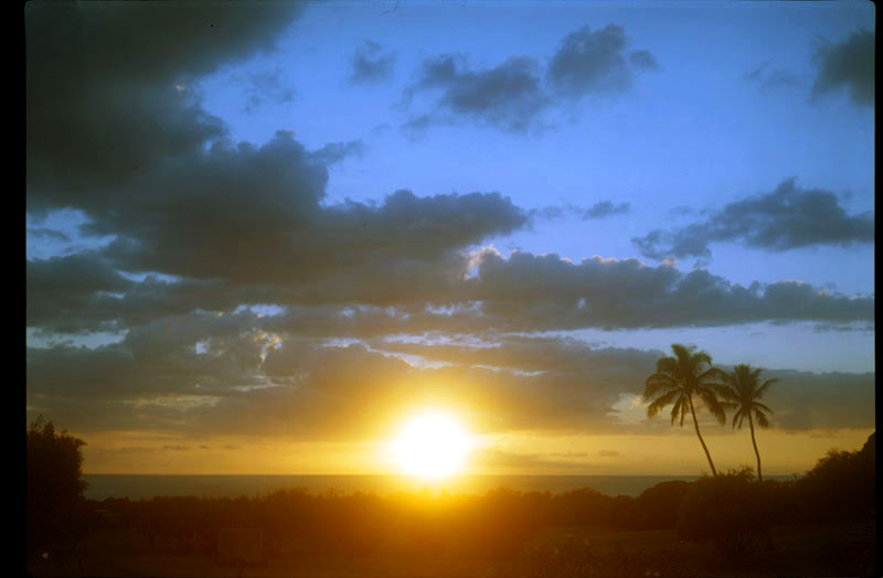 Makaha Resort sunset. © 2010 Bobby Asato