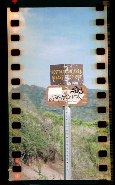 Mariner's Ridge, Hawaii Kai.  Lomo Lubitel166B+. © 2011 Bobby Asato