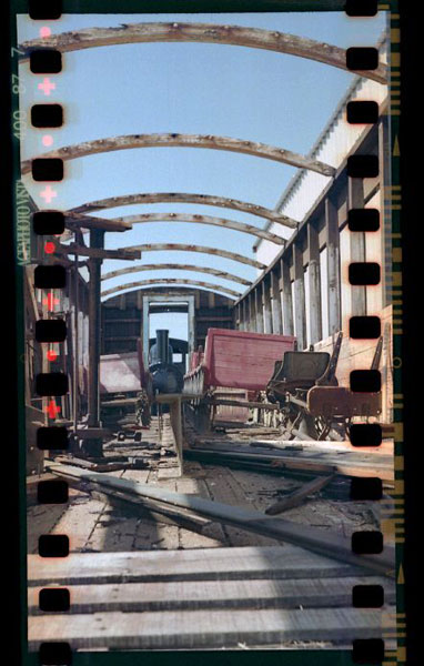 Ewa Beach Railway Society.  Lomo Lubitel166B+. © 2011 Bobby Asato