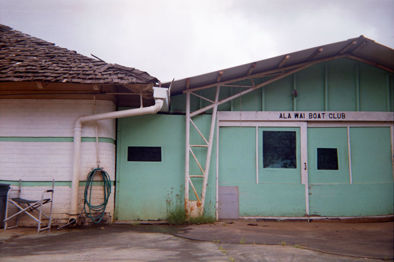 Ala Wai Boat Club, Hawaii. Kodak Brownie Bullseye. © 2011 Bobby Asato