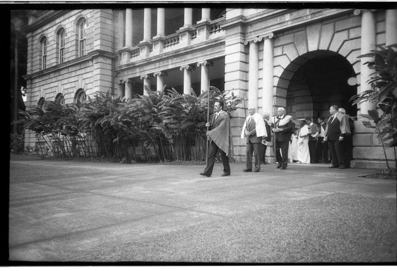 Ali'iolani Hale, Hawaii. Lomo LC-A+. © 2011 Bobby Asato