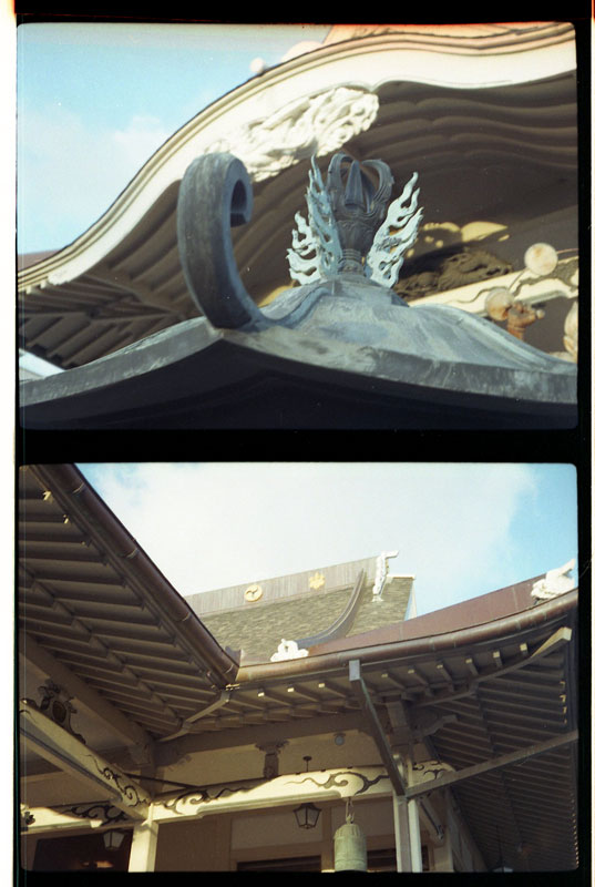 Shingon Mission, Honolulu, Hawaii. Yashica Half 17 Half-frame Camera. © 2011 Bobby Asato