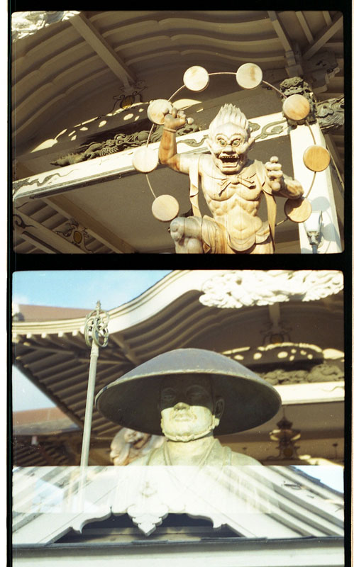 Shingon Mission, Honolulu, Hawaii. Yashica Half 17 Half-frame Camera. © 2011 Bobby Asato