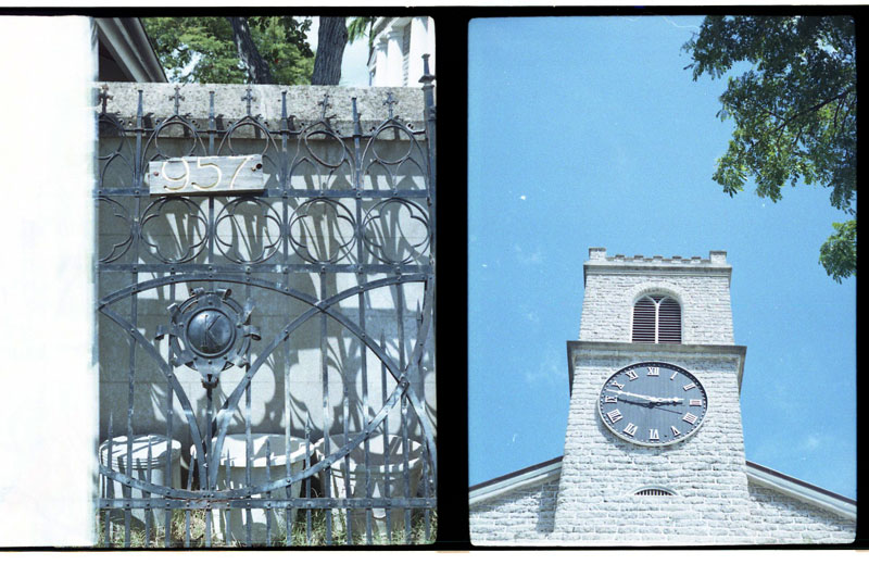 Kawaiahao, Honolulu, Hawaii. Yashica Half 17 Half-frame Camera. © 2011 Bobby Asato