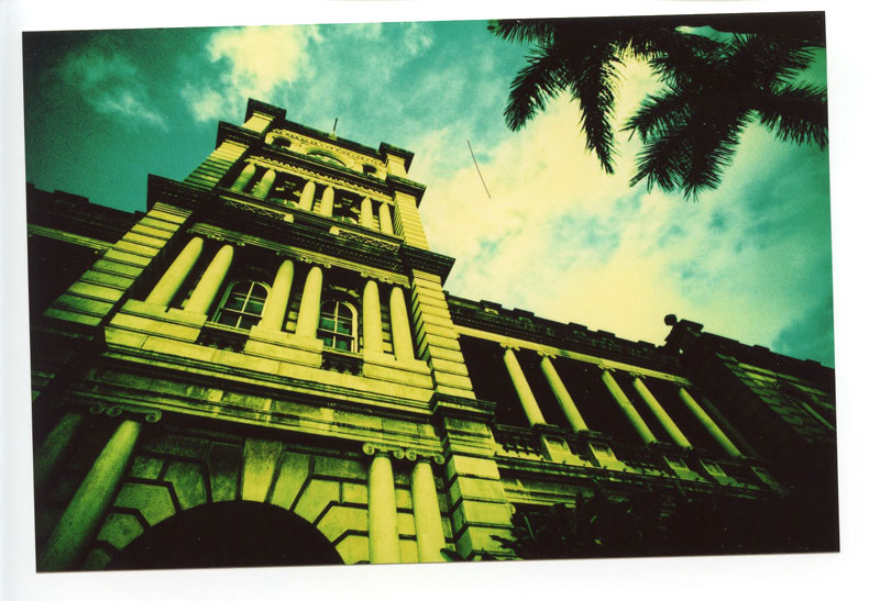 Aliiolani Hale, Honolulu, Hawaii. Canon A-1. © 2011 Bobby Asato