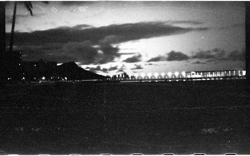 Ft. Derussy Beach, Waikiki, Hawaii. Holga 135. © 2011 Bobby Asato