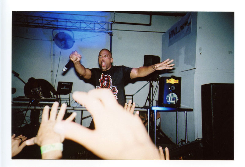 DMC x Dissizit, Soho club, Honolulu, Hawaii. Holga 135. © 2011 Bobby Asato