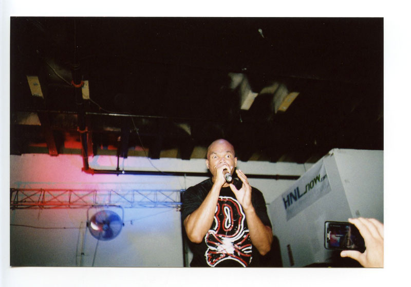 DMC x Dissizit, Soho club, Honolulu, Hawaii. Holga 135. © 2011 Bobby Asato