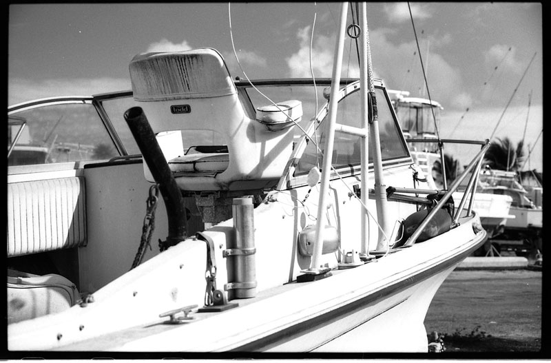 Haleiwa Harbor, Hawaii. Canon A-1. © 2011 Bobby Asato.
