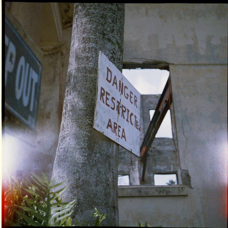Crawford's Convalescent Home, Kahuku, Hawaii. Lubitel 166+. © 2011 Bobby Asato.