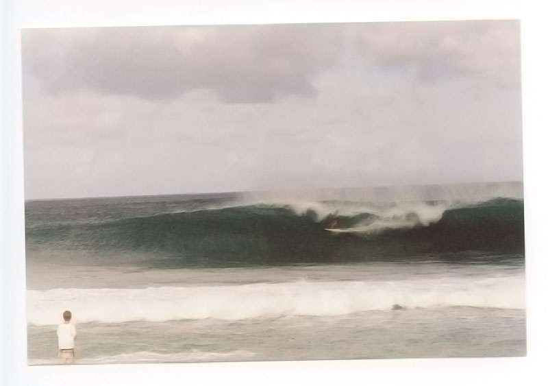 Pipeline, North Shore, Hawaii. Canon F-1 original. © 2011 Bobby Asato