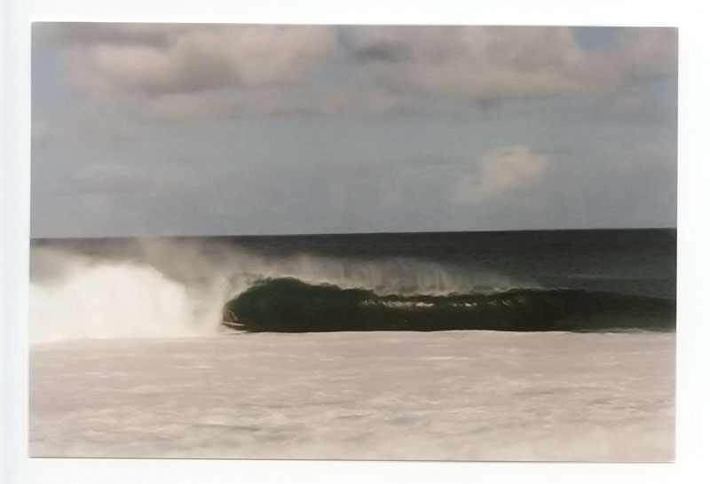 Pipeline, North Shore, Hawaii. Canon F-1 original. © 2011 Bobby Asato