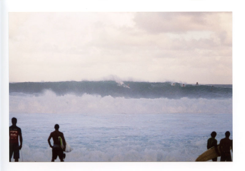 Pipeline, North Shore, Hawaii. Canon F-1 original. © 2011 Bobby Asato