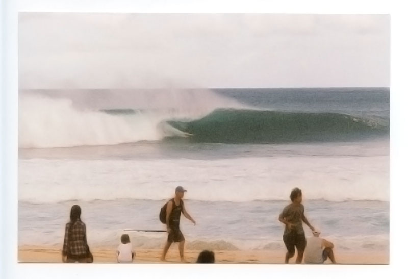 Pipeline, North Shore, Hawaii. Canon F-1 original. © 2011 Bobby Asato