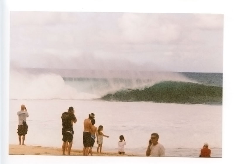 Pipeline, North Shore, Hawaii. Canon F-1 original. © 2011 Bobby Asato