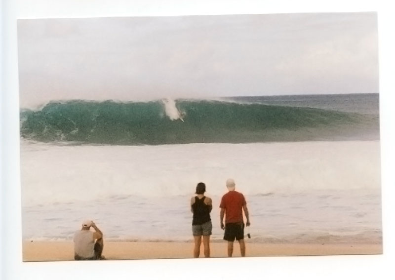 Pipeline, North Shore, Hawaii. Canon F-1 original. © 2011 Bobby Asato