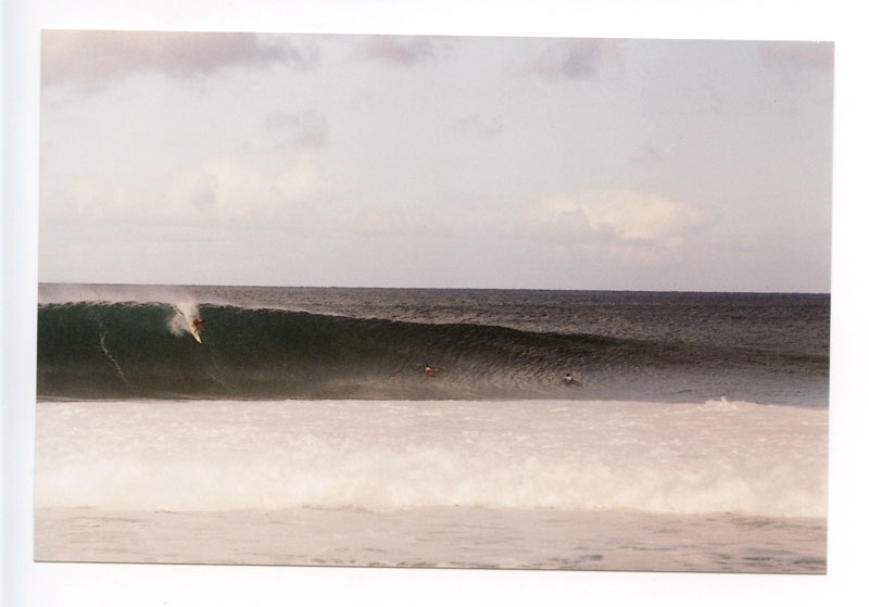 Pipeline, North Shore, Hawaii. Canon F-1 original. © 2011 Bobby Asato