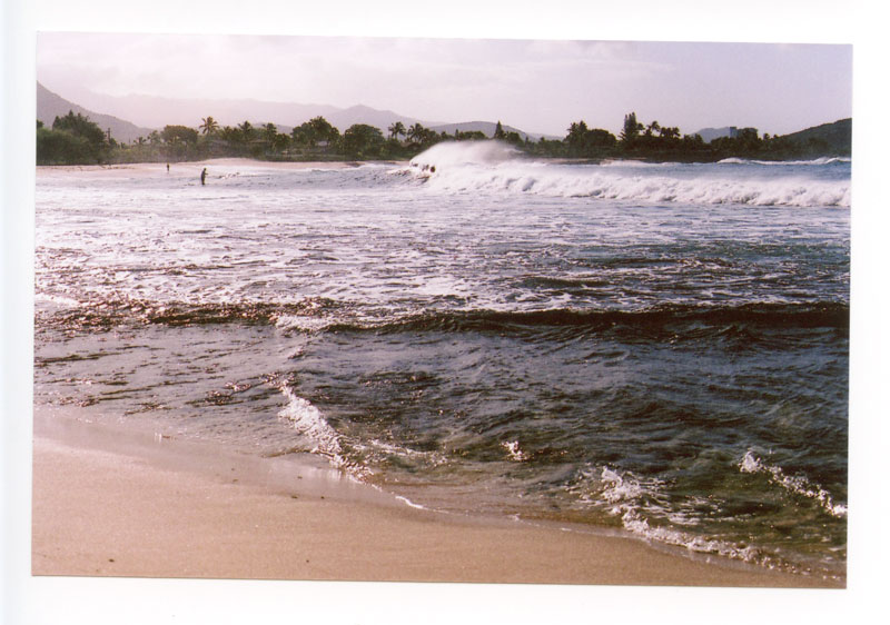 Makaha Beach, Hawaii. Canon F-1 original © 2012 Bobby Asato