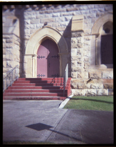 St. James Church, Hawaii. Holga 120 CFN © 2012 Bobby Asato