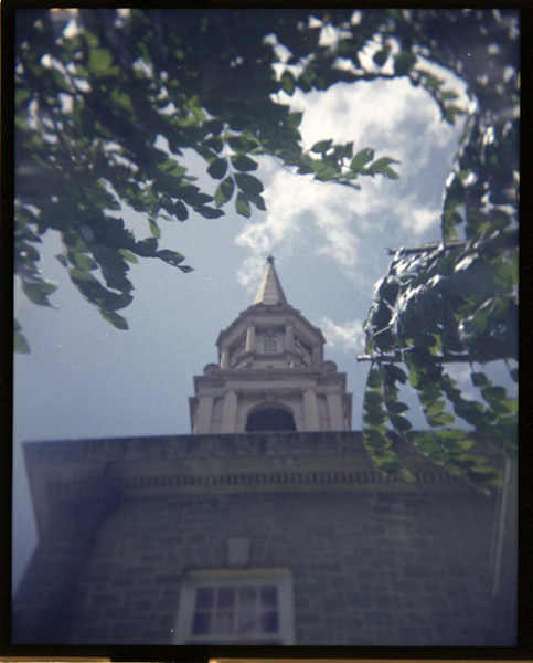 Central Union Church, Honolulu, Hawaii. Holga 120 CFN © 2012 Bobby Asato