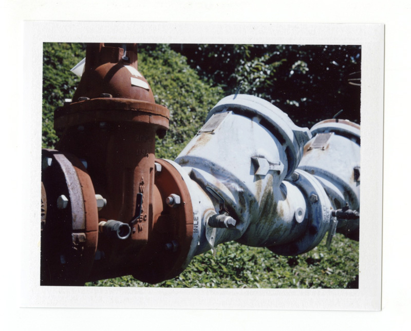Mililani Tech Park, Hawaii. Polaroid Land 100 © 2012 Bobby Asato