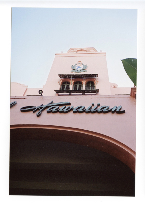 Royal Hawaiian, Waikiki, Hawaii. Voigtlander Bessa R2 © 2012 Bobby Asato