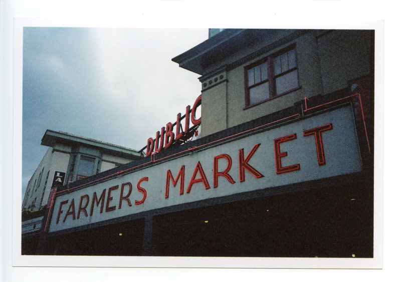 Pike's Place, Seattle. Lomo Lubitel 166++ © 2012 Bobby Asato
