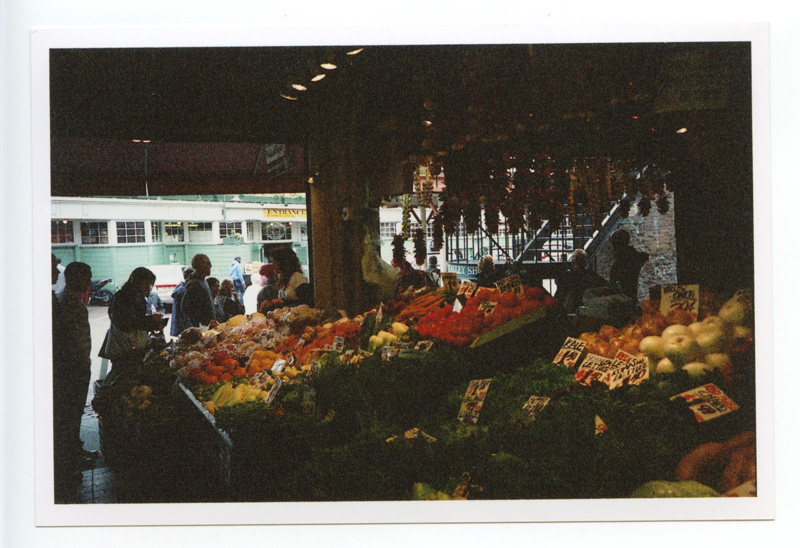 Pike's Place, Seattle. Lomo Lubitel 166++ © 2012 Bobby Asato