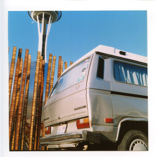 Space Needle, Seattle. Lomo Lubitel 166++ © 2012 Bobby Asato