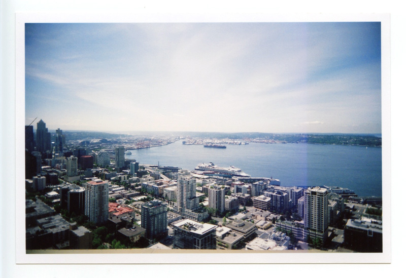 Space Needle, Seattle. Superheadz Black Slim Devil © 2012 Bobby Asato