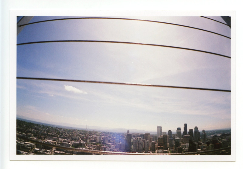 Space Needle, Seattle. Lomo LC-A+. © 2012 Bobby Asato