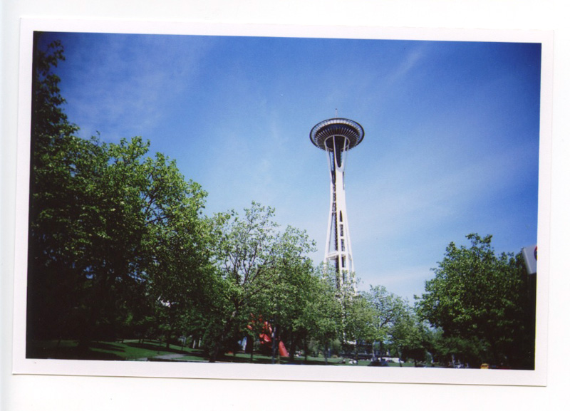 Space Needle, Seattle. Superheadz Black Slim Devil. © 2012 Bobby Asato