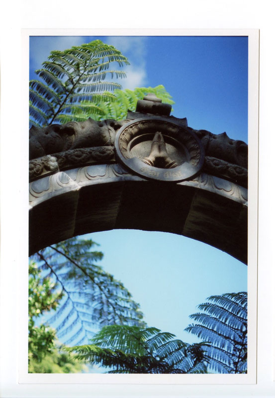 Hindu Monastery, Kauai, Hawaii.  Canon F-1 original © 2013 Bobby Asato