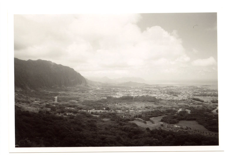 Pali Lookout, Hawaii. Ricoh GR-1 © 2013 Bobby Asato